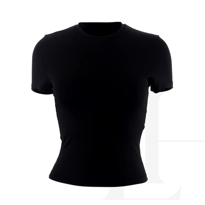 Blusa Feminina Casual de Manga Curta